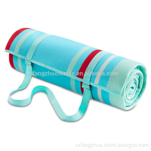 waterproof handle carry picnic blanket travel blanket